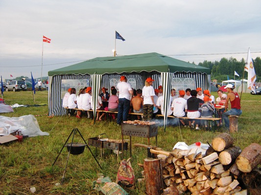 Турслет 2011 - Лагерь